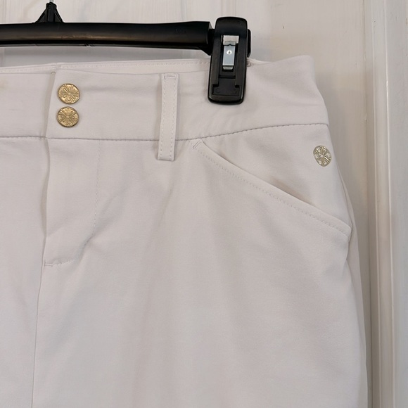 Women’s Lilly Pulitzer Luxletic White Polyester Spandex Athletic Skort Size 8 - Picture 3 of 7